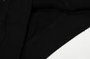 Sudadera con cremallera Sixpm Rhinestone Varsity - Negro y azul