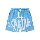 Syna World Logo Tee & Shorts Set — Green, Sky Blue, Red & Grey, product photo 7