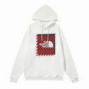 The North Face Diagonal Stripe Box Logo Hoodie