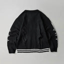 Pull brodé Thug Club Moon & Dagger — Noir