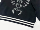 Pull brodé Thug Club Moon & Dagger — Noir