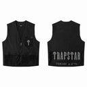 Chaleco utilitario de malla Trapstar — Negro