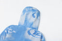Cortavientos Trapstar con estampado de nubes — Azul cielo