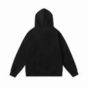 Sweat à capuche Trapstar Arch Logo — Noir/Bleu