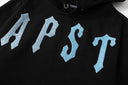 Sweat à capuche Trapstar Arch Logo — Noir/Bleu