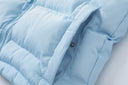 Chaqueta Puffer con logo ovalado Trapstar — Azul claro