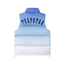 Chaleco acolchado Trapstar con degradado — Azul