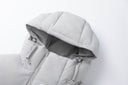Chaqueta acolchada con capucha Trapstar — Gris