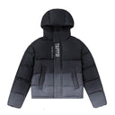 Chaqueta acolchada con degradado Trapstar "It's A Secret" — Negro