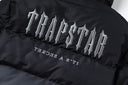 Chaqueta acolchada con degradado Trapstar "It's A Secret" — Negro