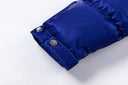 Trapstar Glossy Puffer Jacket — Royal Blue
