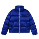 Chaqueta acolchada brillante Trapstar — Azul real