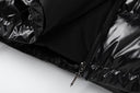 Trapstar Glossy Hooded Puffer — Black
