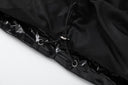 Trapstar Glossy Hooded Puffer — Black