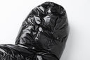 Trapstar Glossy Hooded Puffer — Black