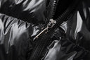 Trapstar Glossy Hooded Puffer — Black