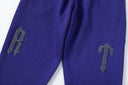 Chándal Trapstar con logo de arco violeta