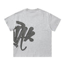 Syna World Logo Tee & Shorts Set — Grey Marl in Gray, product photo 3