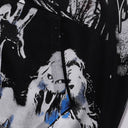 Valley Casper Haunted House Zip Hoodie — Black, product photo 5