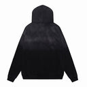 Valley Dreams Graffiti Mural Zip Hoodie — Washed Black, product photo 3