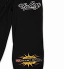 VALE Logo Sweatpants — Red, Green & Black