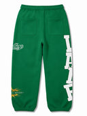 VALE Logo Sweatpants — Red, Green & Black