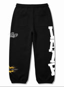 VALE Logo Sweatpants — Red, Green & Black