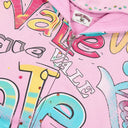 Valley All-Over Graffiti Zip Hoodie - Pink, Blue & Green, product photo 8