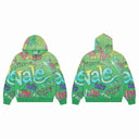 Valley All-Over Graffiti Zip Hoodie - Pink, Blue & Green, product photo 5
