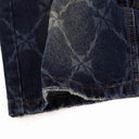 Valley Argyle Wash Denim Shorts