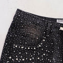 Valley All-Over Rhinestone Denim Shorts