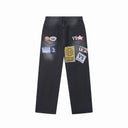 Valley Logo Patches Jeans
