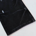 Jeans de paneles Valley Sports Carpenter — Negro y azul lavado