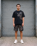 Syna World Logo Tee & Shorts Set — Black
