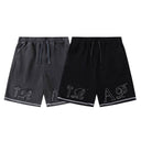 Conjunto de camiseta y pantalones cortos Trapstar con logotipo de contorno
