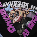 RoughPlay "Praise" Rhinestone Long Sleeve — Black/Purple