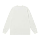 Evisu Seagull Outline Long Sleeve Tee — Black & White