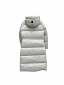 MACKAGE Long Puffer Coat — Silver