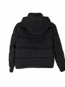 Polo Ralph Lauren Cable-Knit Puffer Jacket — Camel & Black