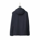 Kiton Collared Zip Jacket — Navy