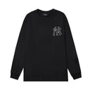 MLB Outline Logo Long Sleeve — NY & Boston in Black / White, product photo 3