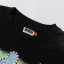 RoughPlay DeLorean Scene Rhinestone Long Sleeve — Black/Grey