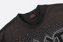 Lost Intricacy Rhinestone Tee & Shorts Set in Black / Dots, product photo 6