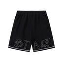 Conjunto de camiseta y pantalones cortos Trapstar con logotipo de contorno