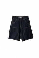 Carhartt Carpenter Shorts — Raw Indigo