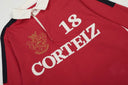 Corteiz "18" Rugby Shirt in Red / Black, product photo 13