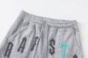Ensemble tee-shirt et short en chenille Trapstar Accent Letter