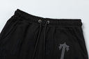 Conjunto de camiseta y pantalones cortos bordados en tono "It's A Secret" de Trapstar — Negro