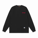 Evisu Festival Mask Long Sleeve Tee — Black & White