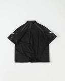 adidas "03" Mesh Football Jersey in Blue / Black, product photo 3